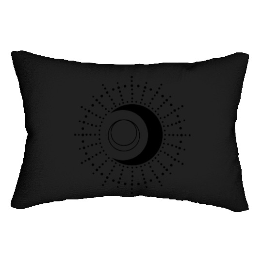 Sun and Moon Crescent Moon Lumbar Pillows