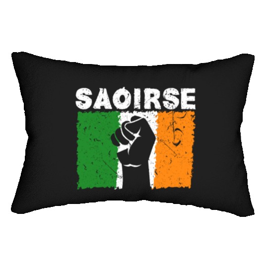 Saoirse Irish Republican Conservative Capitalist I Lumbar Pillows