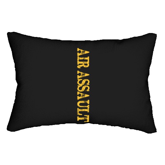 Distressed US Army Air Assault Lumbar Pillows