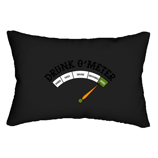Drunk O Meter Lumbar Pillows