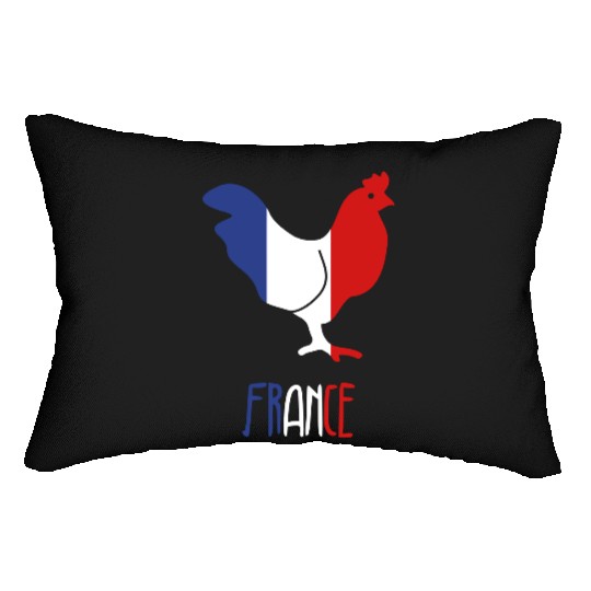 France - French - Frenchie Lumbar Pillows