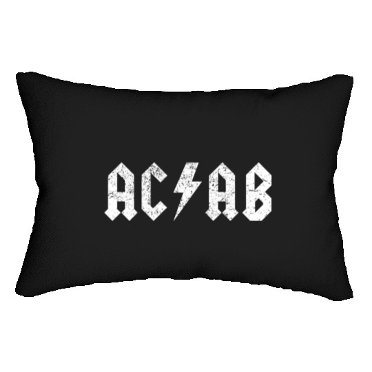 ACAB Punk A.C.A.B. All Cops Antifa Riot Lumbar Pillows