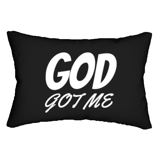 God Got Me - Christian Lumbar Pillows