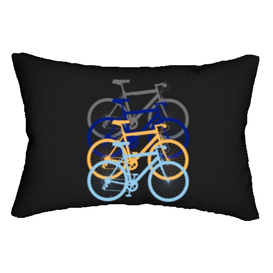 Tour de France. Just ride. Racing Bicycle Gift. Lumbar Pillows