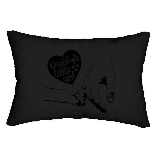 daddy little girl,daddy daughter Lumbar Pillows,daddy&me