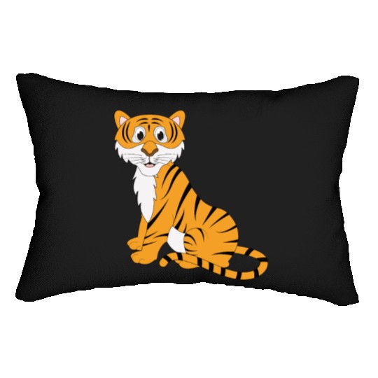 Tiger Baby Lumbar Pillows
