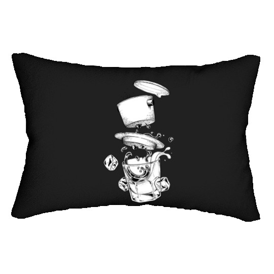 Vietnamese Coffee Art Unique Design Vietnam Gift c Lumbar Pillows
