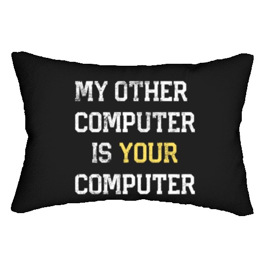 Hacker Hacking Programmer Linux Gift Hackers Lumbar Pillows