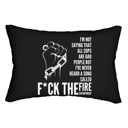 ACAB Black Lives Matter, End Police Brutality Lumbar Pillows