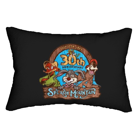 splash mountain Lumbar Pillows