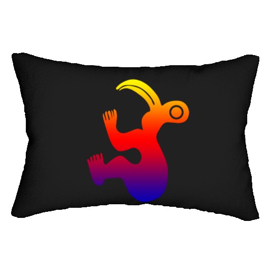 Easter Island Birdman T Tattoo Gift Idea Lumbar Pillows