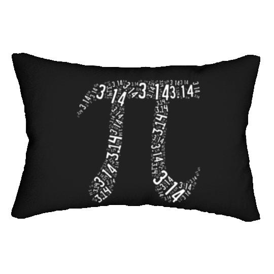Pi Day - Nerd Geek - Love Math Pi Symbol - Kids Lumbar Pillows