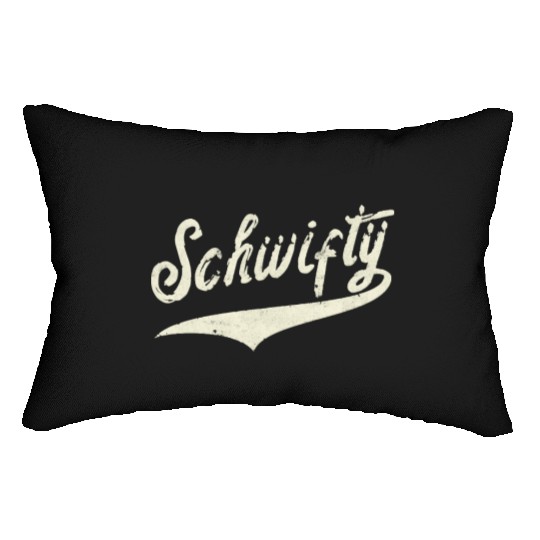 Mademark and Rickandmorty Fan Art Team Schwifty Lumbar Pillows