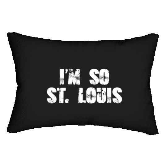 I'm so ST Louis Lumbar Pillows
