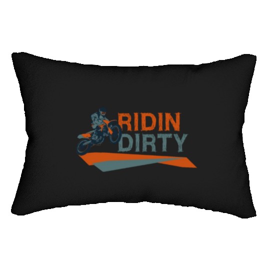 Dirt Bike MX Motocross Supercross Lumbar Pillows