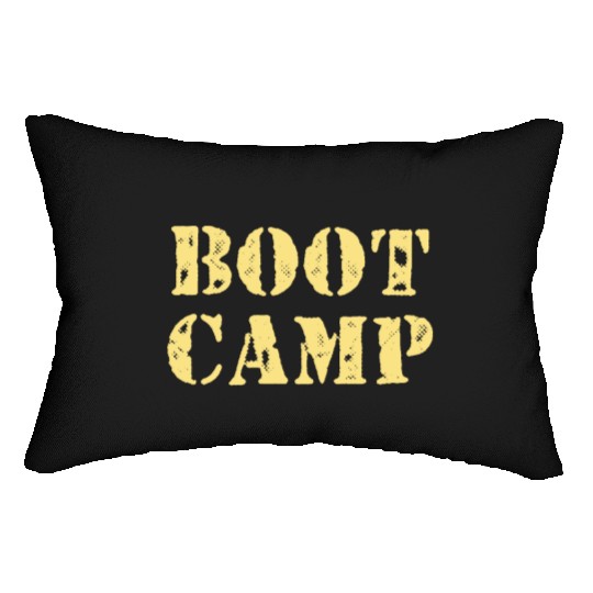 Boot Camp Lumbar Pillows Military Bootcamp Fitness Lumbar Pillows