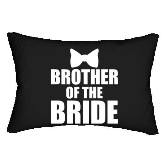 Cute Brother Of The Bride Wedding Gift Lumbar Pillows