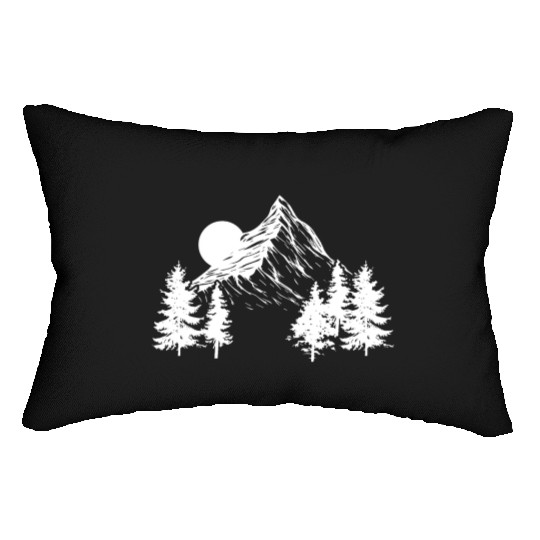 Mountaineering | Hiking Hobby Hikers Mountain Gift Lumbar Pillows