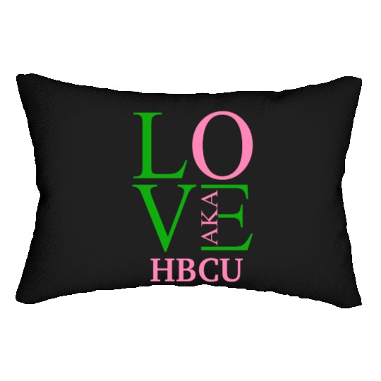 Hbcu Love Aka Paraphernalia For Soror Aphla Access Lumbar Pillows