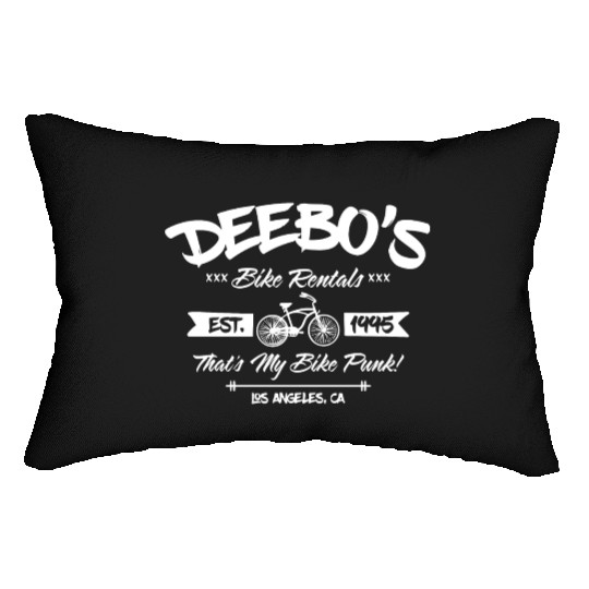 Ma Bike Punk - It´s my bike - Deebo Bike Rentals Lumbar Pillows