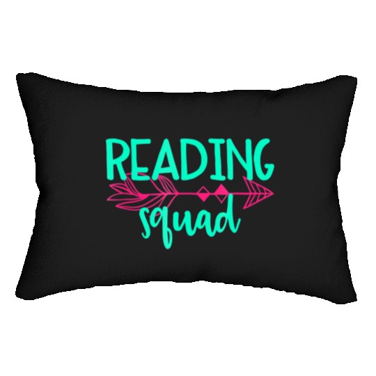 Reading Squad Lumbar Pillows Lumbar Pillows Teacher Appreciation Gif