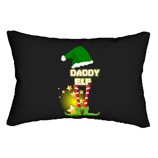Daddy Elf Daddy Elf Daddy Elf Lumbar Pillows