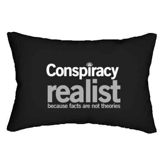 Conspiracy Realist Conspiracy Theorist Paranoia Gi Lumbar Pillows