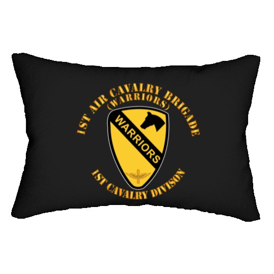 Army 1st Air Cavalry Bde Warriors 1st Cav Division Lumbar Pillows