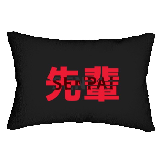 Japanese Anime Senpai Lumbar Pillows