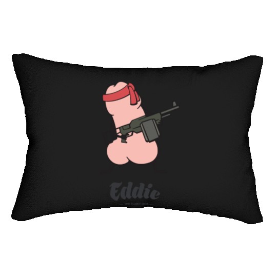 Eddie Funky Rambo Dick Lumbar Pillows