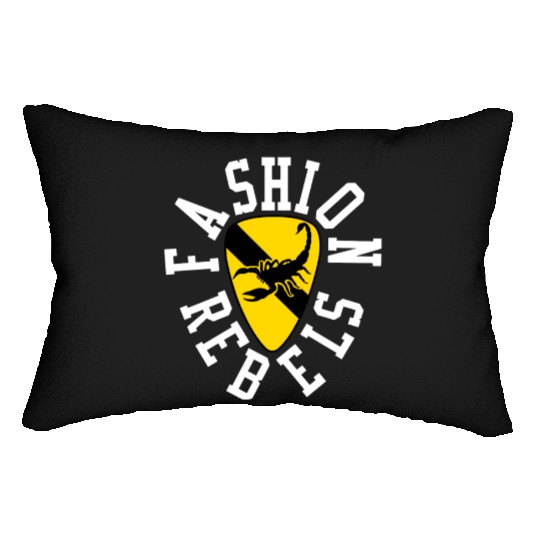 Fashion Rebels Records Lumbar Pillows
