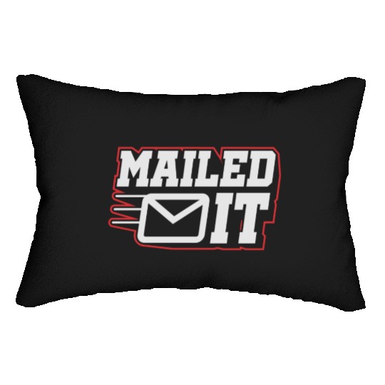 MAILED IT Gifts | Mailmen, Mail Ladies & Carrier Lumbar Pillows