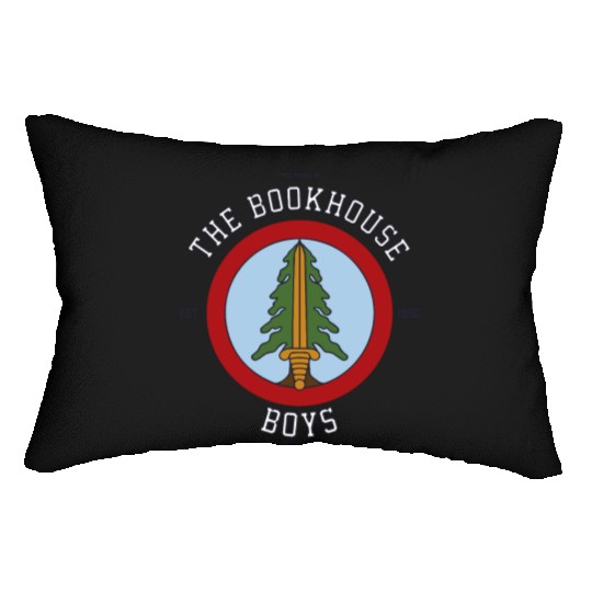Twin Peaks The Bookhouse Boys Est 1990 Logo Lumbar Pillows