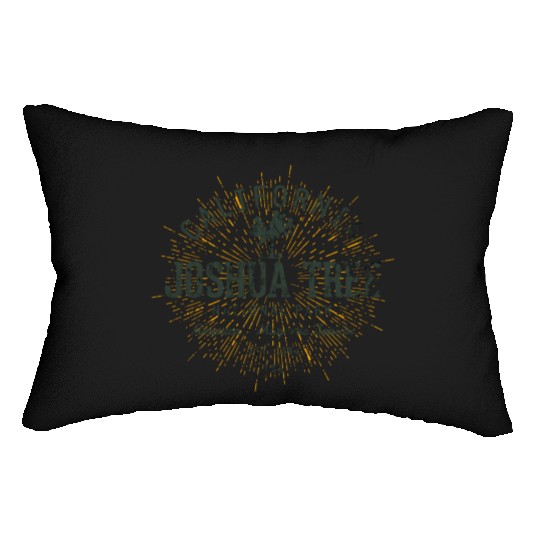 Vintage Joshua Tree National Park Gift Lumbar Pillows