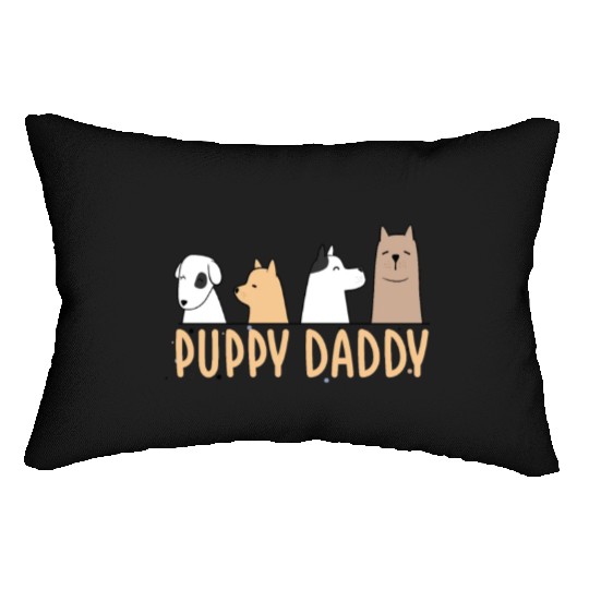 Mens Gay Puppy Daddy Pup Play Fetish Kink BDSM Lumbar Pillows