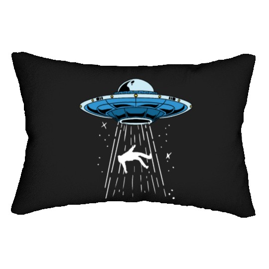 Alien UFO Space Ship Extraterrestrial Lumbar Pillows