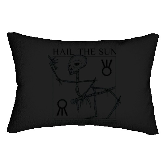 hail the sun merch Lumbar Pillows