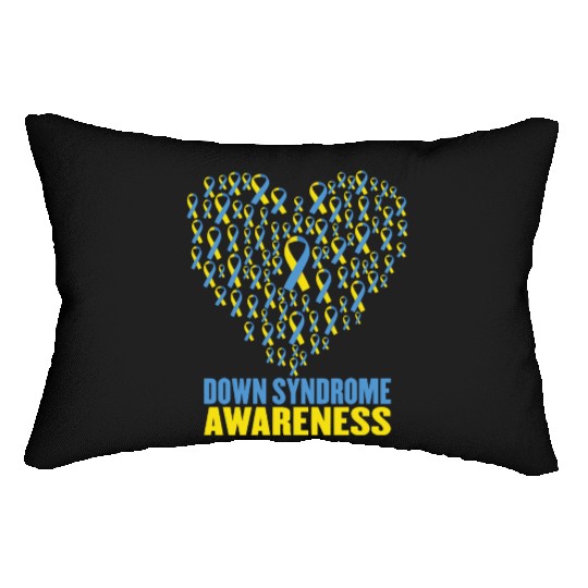 Down Syndrome Awareness Lumbar Pillows