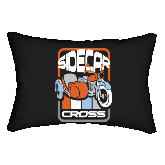 Sidecarcross Motocross Racing Sidecar Racer Lumbar Pillows