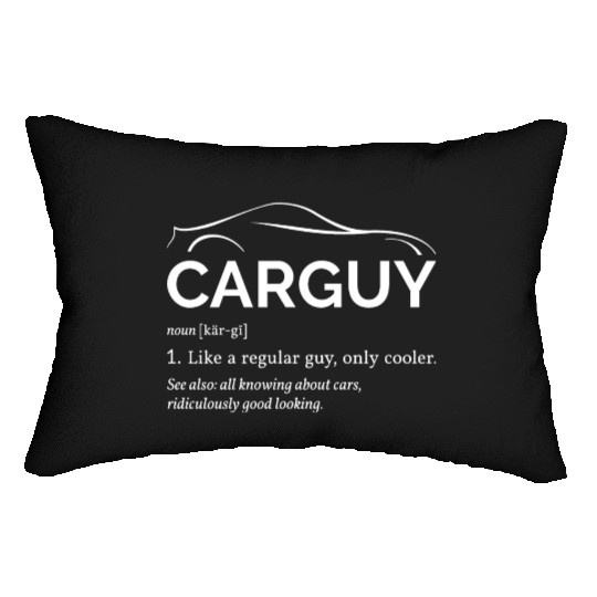 Car Guy Definition I - Cool Car Lumbar Pillows
