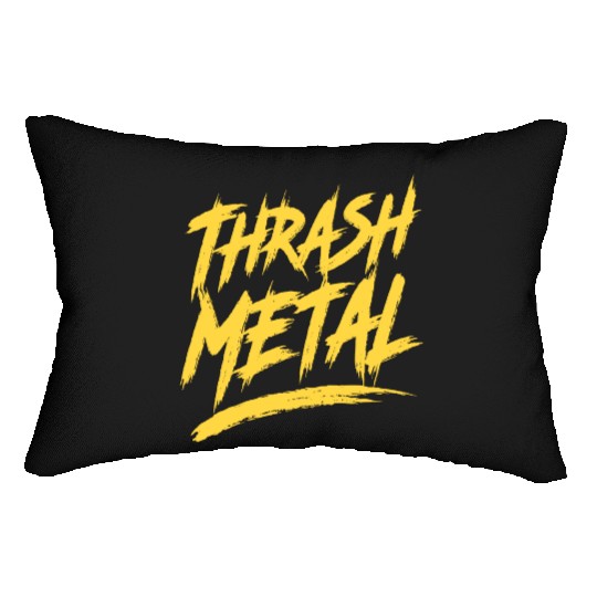 Thrash Metal Lumbar Pillows
