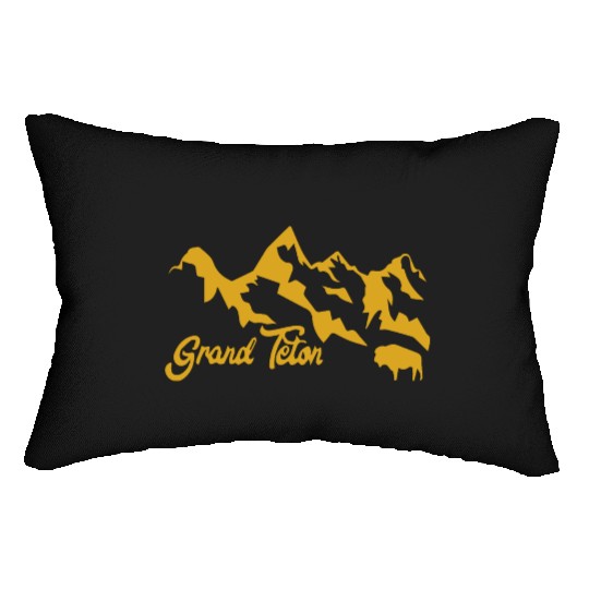 Grand Teton National Park Lumbar Pillows