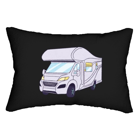 Camping Caravan Holiday Camper Motorhome Camping Lumbar Pillows