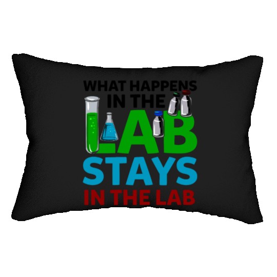 What Happens In The Lab Tech Laboratory Technician Lumbar Pillows