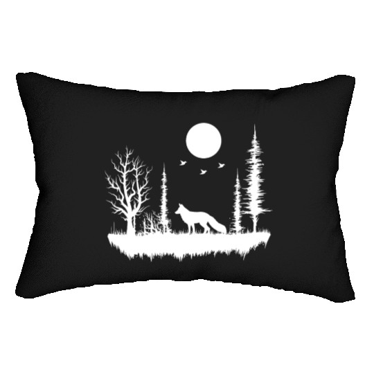 Forest Nature Wilderness Lumbar Pillows