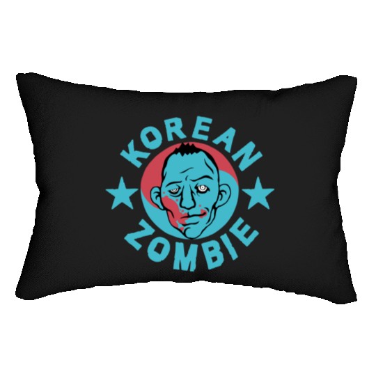 korean zombie Lumbar Pillows