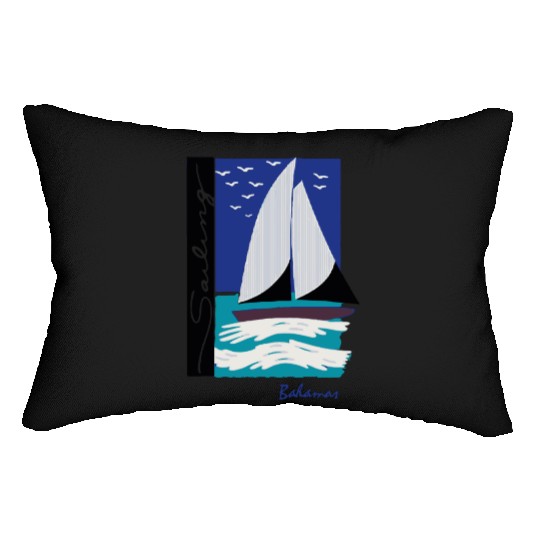 boats and hoes step brothers Lumbar Pillows