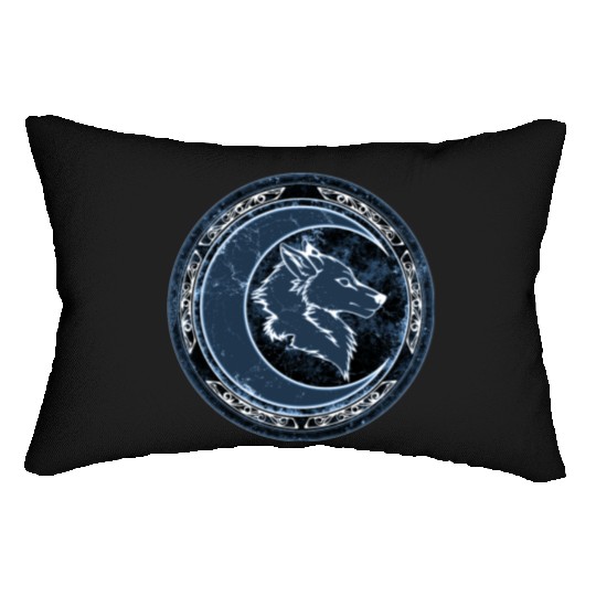 Wolf Moon Lumbar Pillows