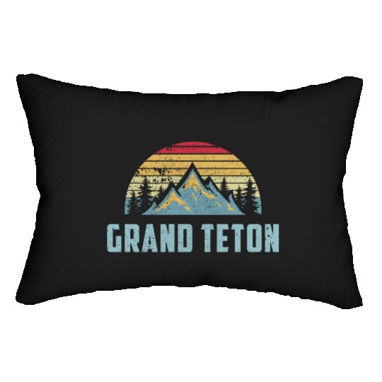 Grand Teton National Park Wyoming Mountain Sweat S Lumbar Pillows