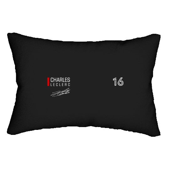 Charles Leclerc Lumbar Pillows